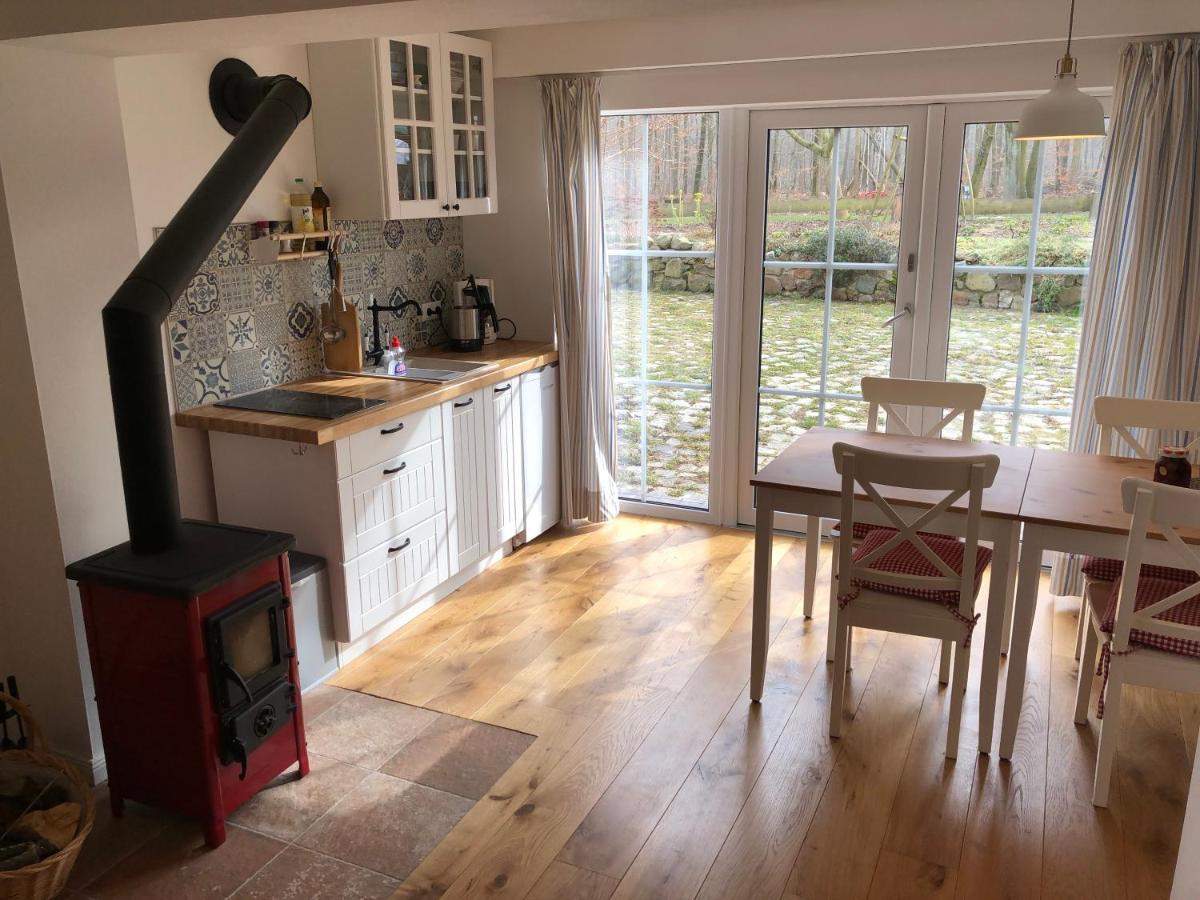 Ferienwohnung Am Waldrand Mit Sauna Biendorf Экстерьер фото