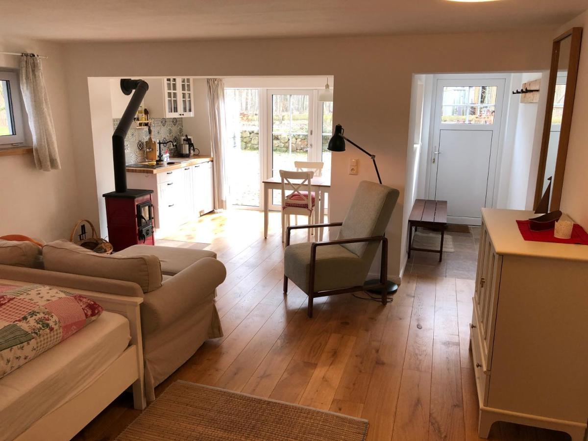 Ferienwohnung Am Waldrand Mit Sauna Biendorf Экстерьер фото