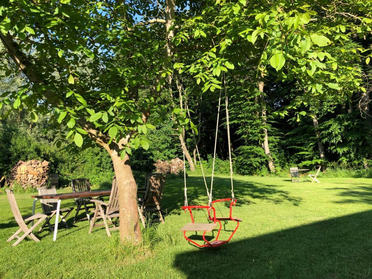 Ferienwohnung Am Waldrand Mit Sauna Biendorf Экстерьер фото