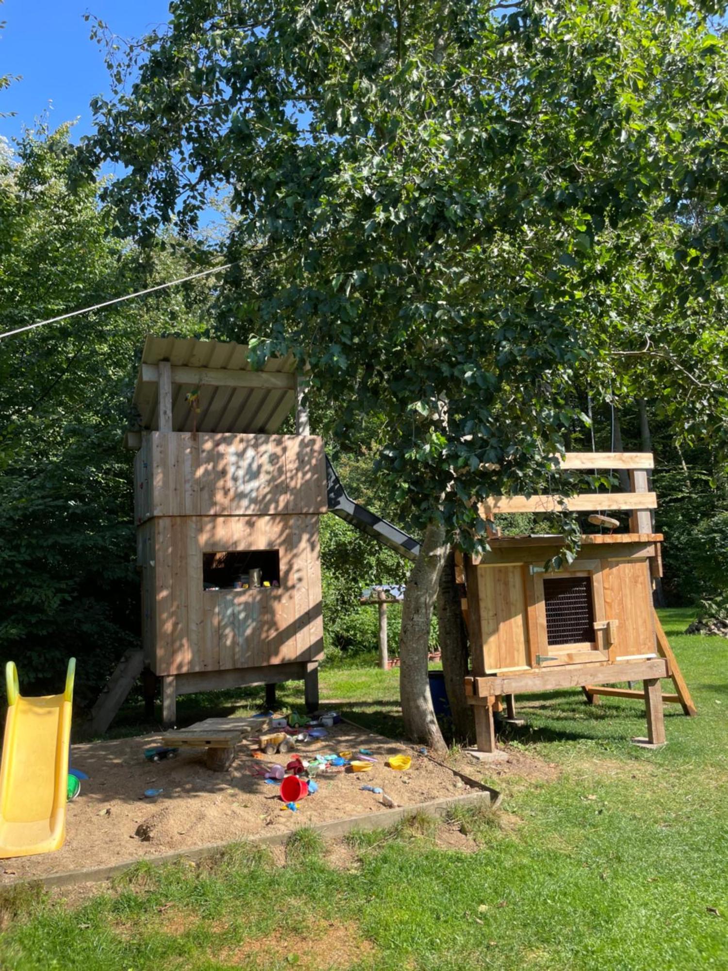 Ferienwohnung Am Waldrand Mit Sauna Biendorf Экстерьер фото